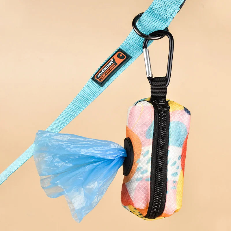 Colorful Design Dog Poo Bag Holder(Without Poo Bag And Leash)