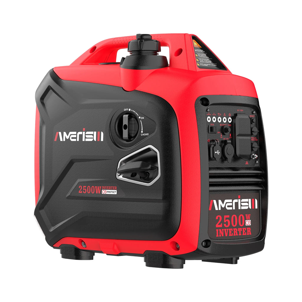 Super Quiet 2500/3800/5000-Watt Gas Powered Portable Inverter Generator with CO Sensor