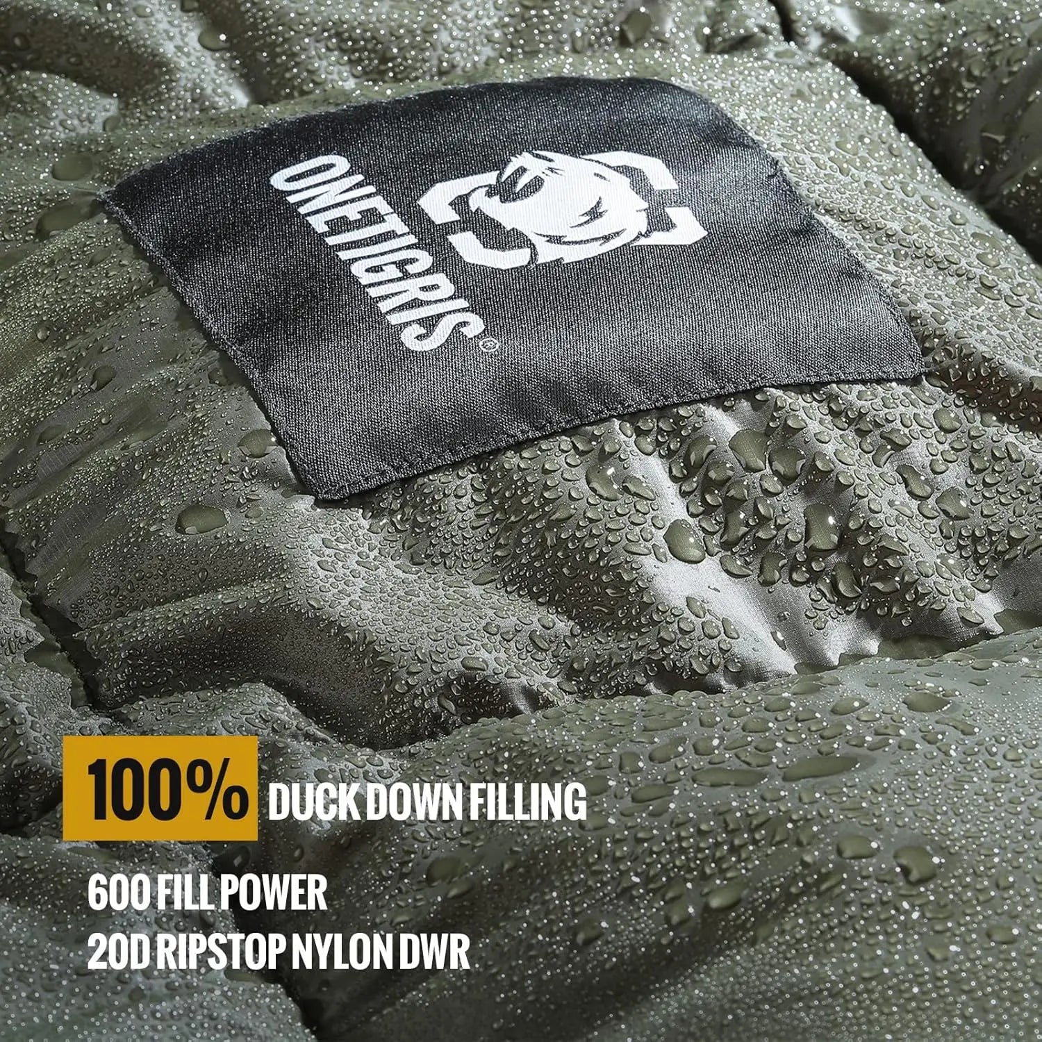 Puffy Outdoor Down Camping Blanket 2 Person -Warm, Lightweight,