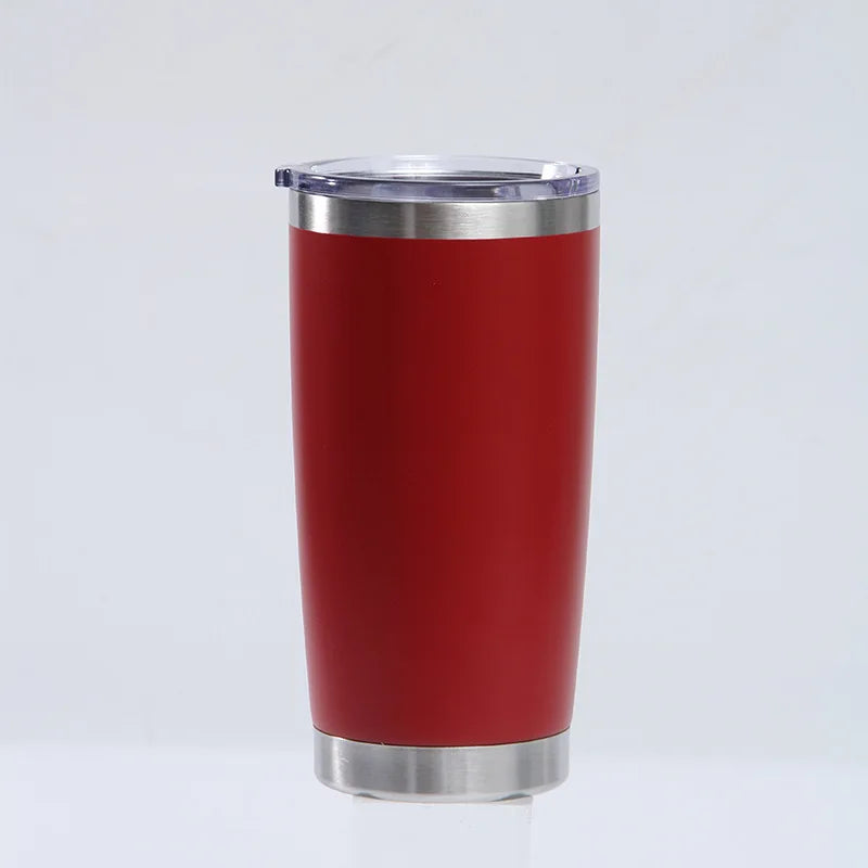 20oz Insulated Stainless Steel Tumbler with Lid Double-Walled Reusable