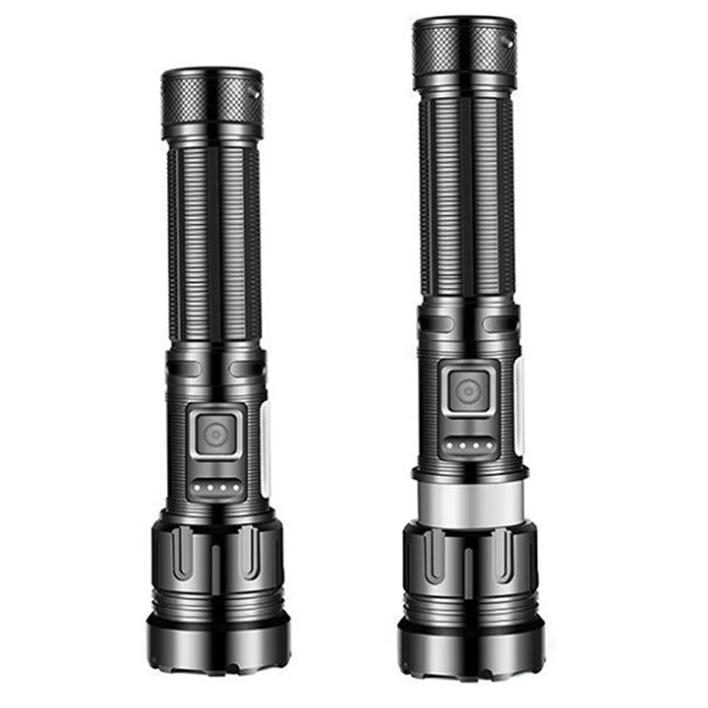 Flashlight LED Outdoor Lantern 1200mAh Type-C USB Rechargeable Waterproof Camping Fishing Lighting