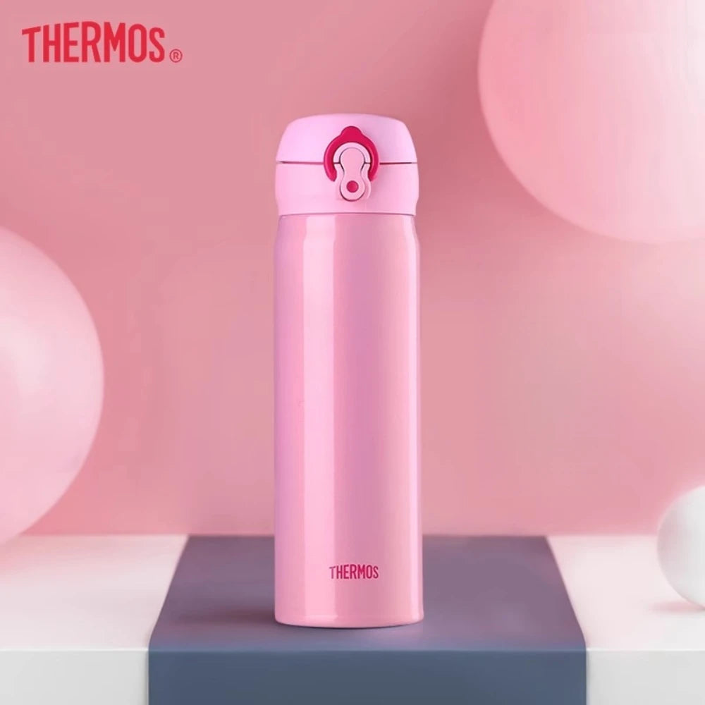 THERMOS 350/500ML Water Bottle Vacuum Flask Stainless Steel Thermal Mug,