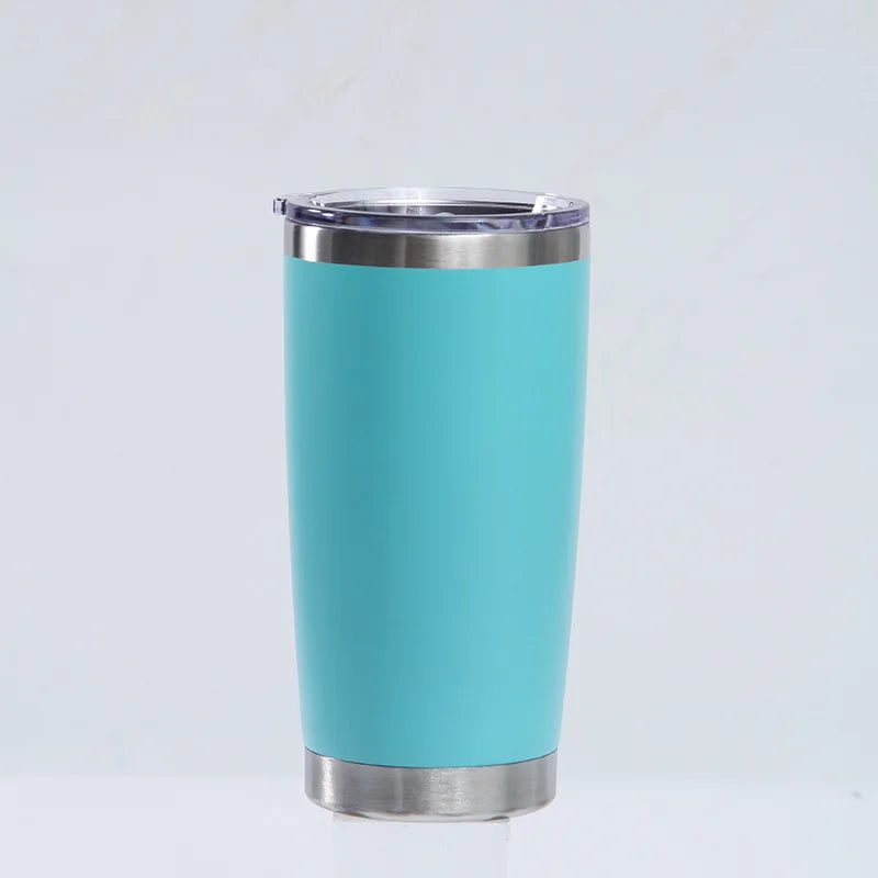 20oz Insulated Stainless Steel Tumbler with Lid Double-Walled Reusable
