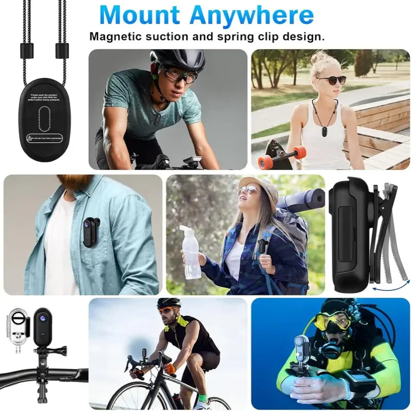 Mini Body Camera Full Hd Sports Action Wifi