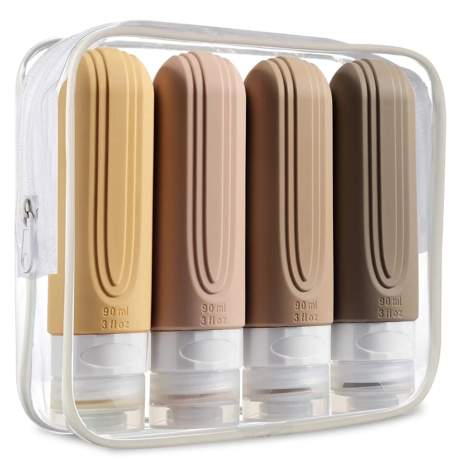 3oz Travel Bottles for Toiletries, TSA Approved