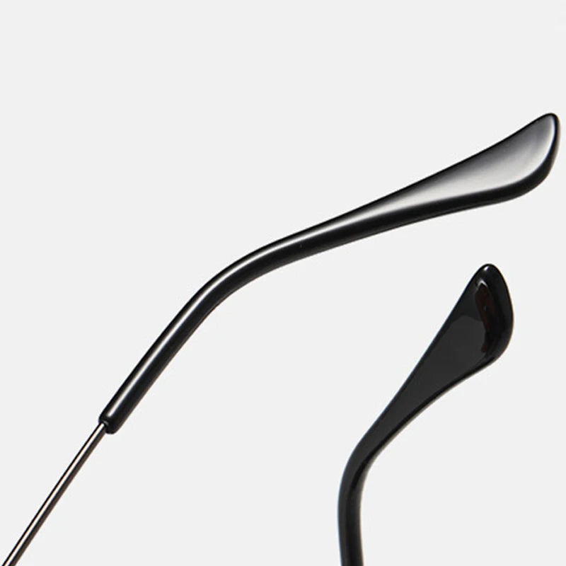 Classic Pilot Polarized Sunglasses Metal Black Aviation UV400