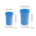 Portable Paw Cleaner Cup - 3-Size Silicone Pet Foot Washer for Dogs & Cats,