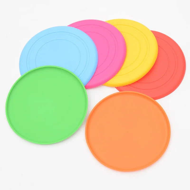 Soft Silicone Flying Saucer, Dog Chew Toy