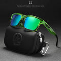 High Quality Square Sunglasses, Reflective, Polarized Sun Glasses