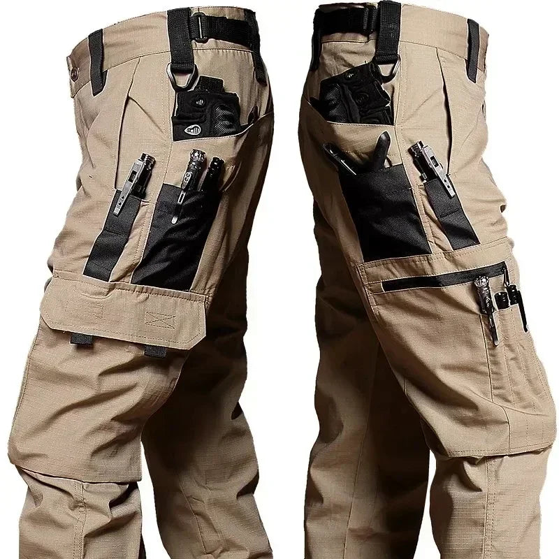 New Tactical Pants Quick Dry Multi-Pocket Cargo Pants, Wear-Resistant.
