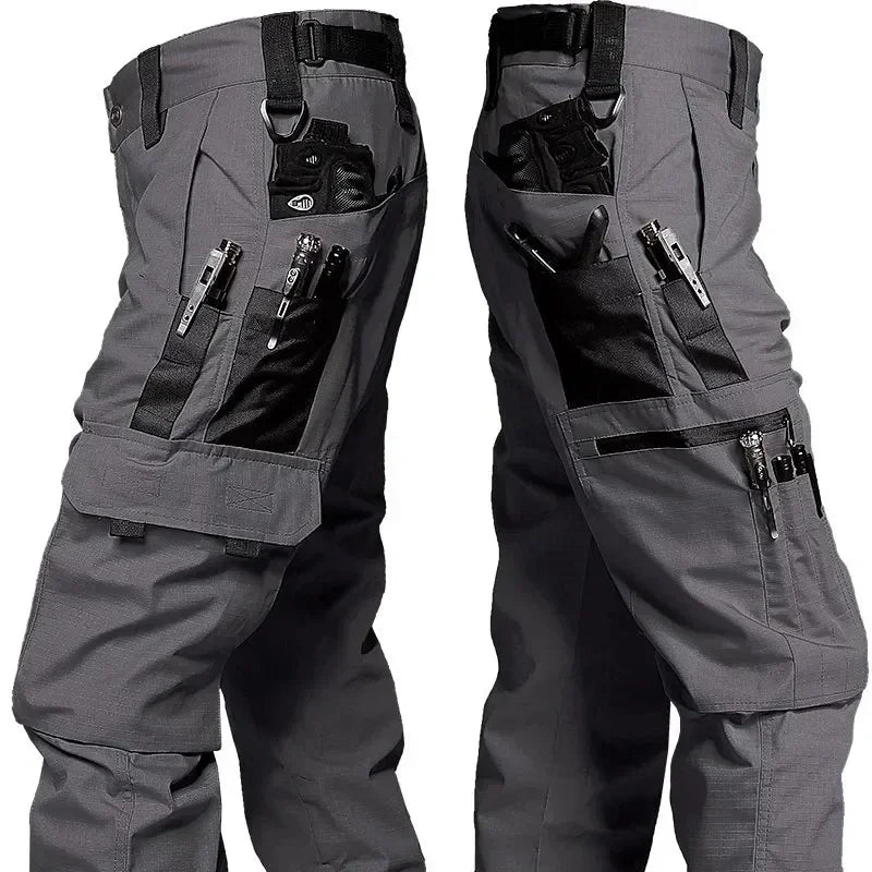 New Tactical Pants Quick Dry Multi-Pocket Cargo Pants, Wear-Resistant.