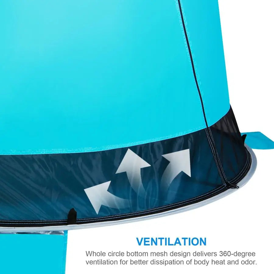 Instant Easy Setup Popup Beach Shade Canopy for 3 Person,