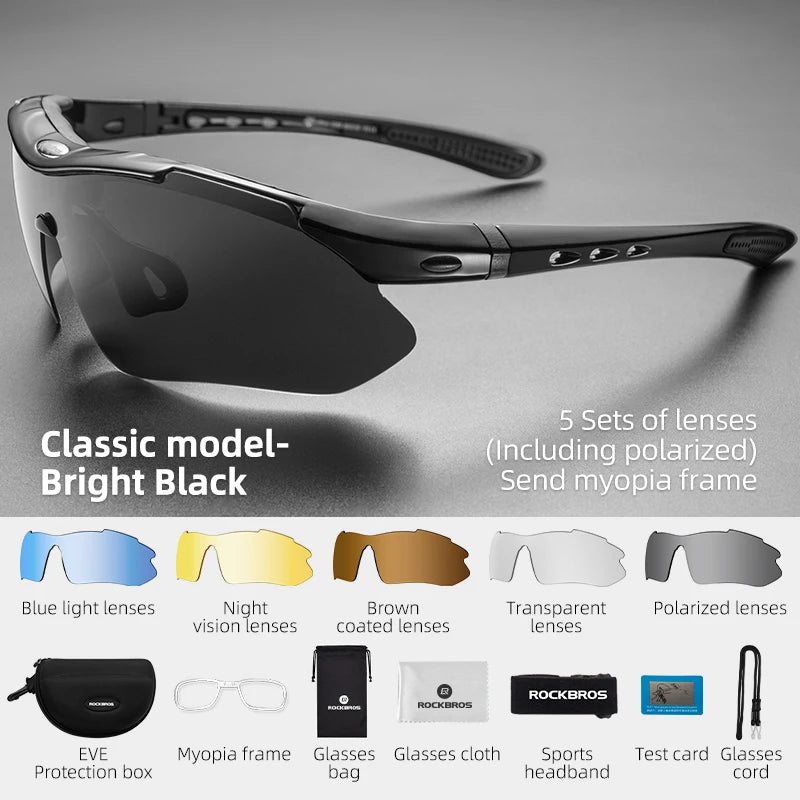 Polarized Cycling Sunglasses